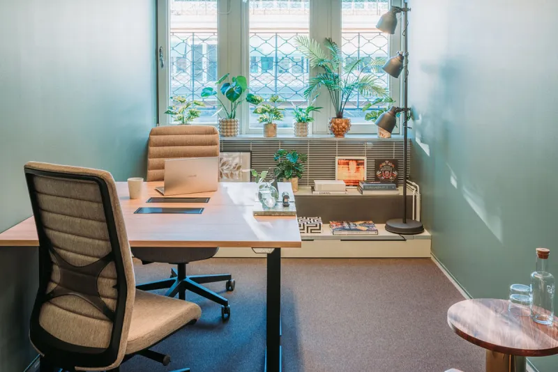 7A kontorshotell Posthuset kontorsrum