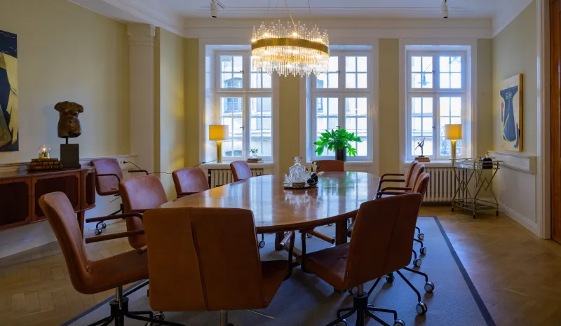 Kontorshotell Nybrogatan 6 konferensrum