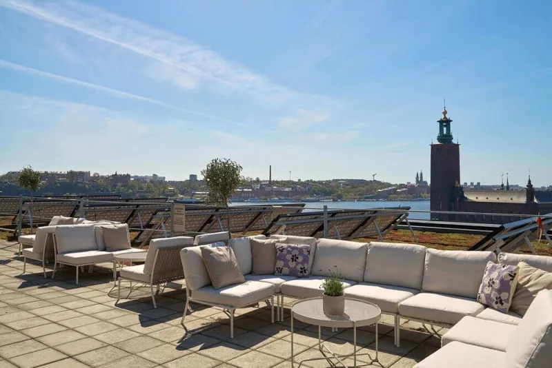 iOffice kontorshotell Vasagatan 10 Takterass