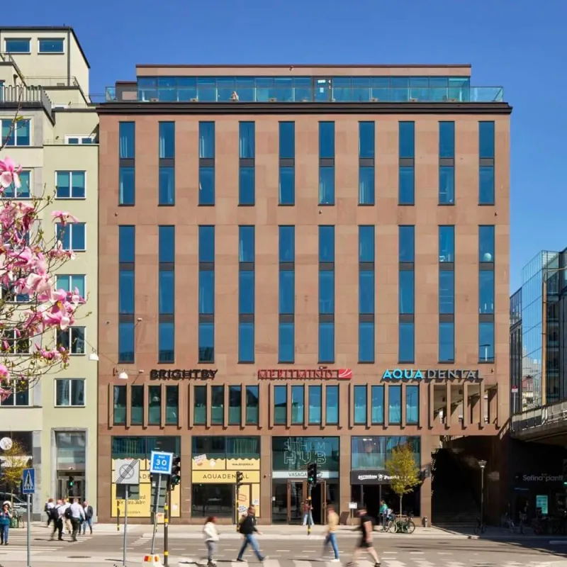 iOffice Vasagatan 12 fasad